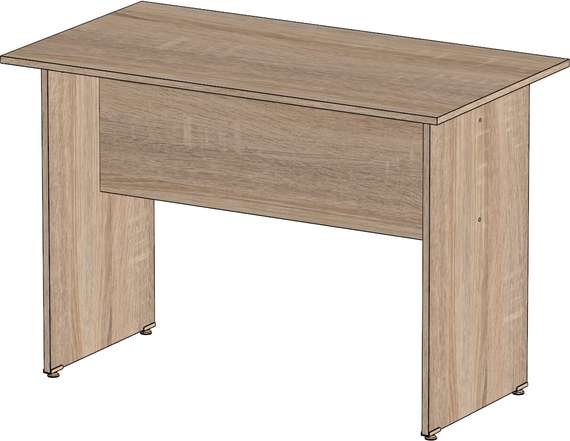 Стол письменный Стандарт Про дуб сонома