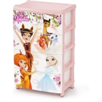 Комод Царевны 4-х секцион. Широкий