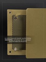 Вентиляционная решетка РД 140х140 Золото