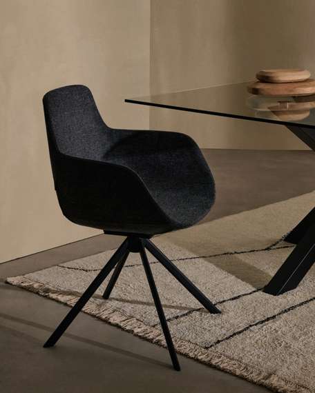 Рабочее кресло Tissiana темно-серое