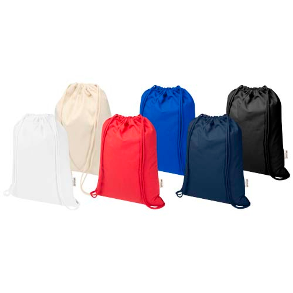 Peru Blend сумка на шнурке из переработанного материала сертифицированного согласно GRS, плотностью 180 г/м², объемом 5 л