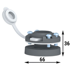 Замок быстросъемный с шайбой монтажной (10269534)