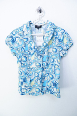 Блузка Ostin хлопковая яркая 44 размер