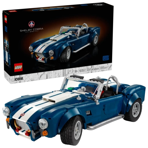 Конструктор LEGO Icons 10357 Shelby Cobra 427 S/C