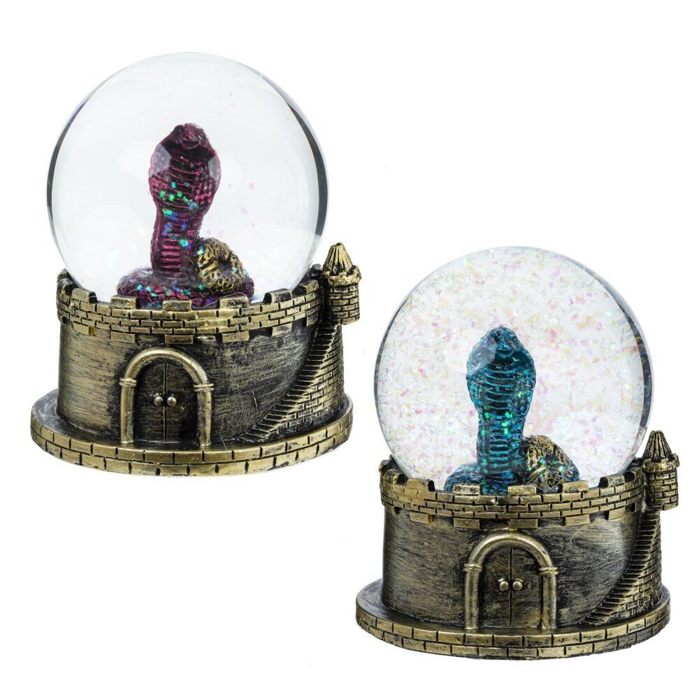 GAEM Фигурка декоративная в стекл шаре "Змея", D 6 см, L7 W7 H9 см, 2в.