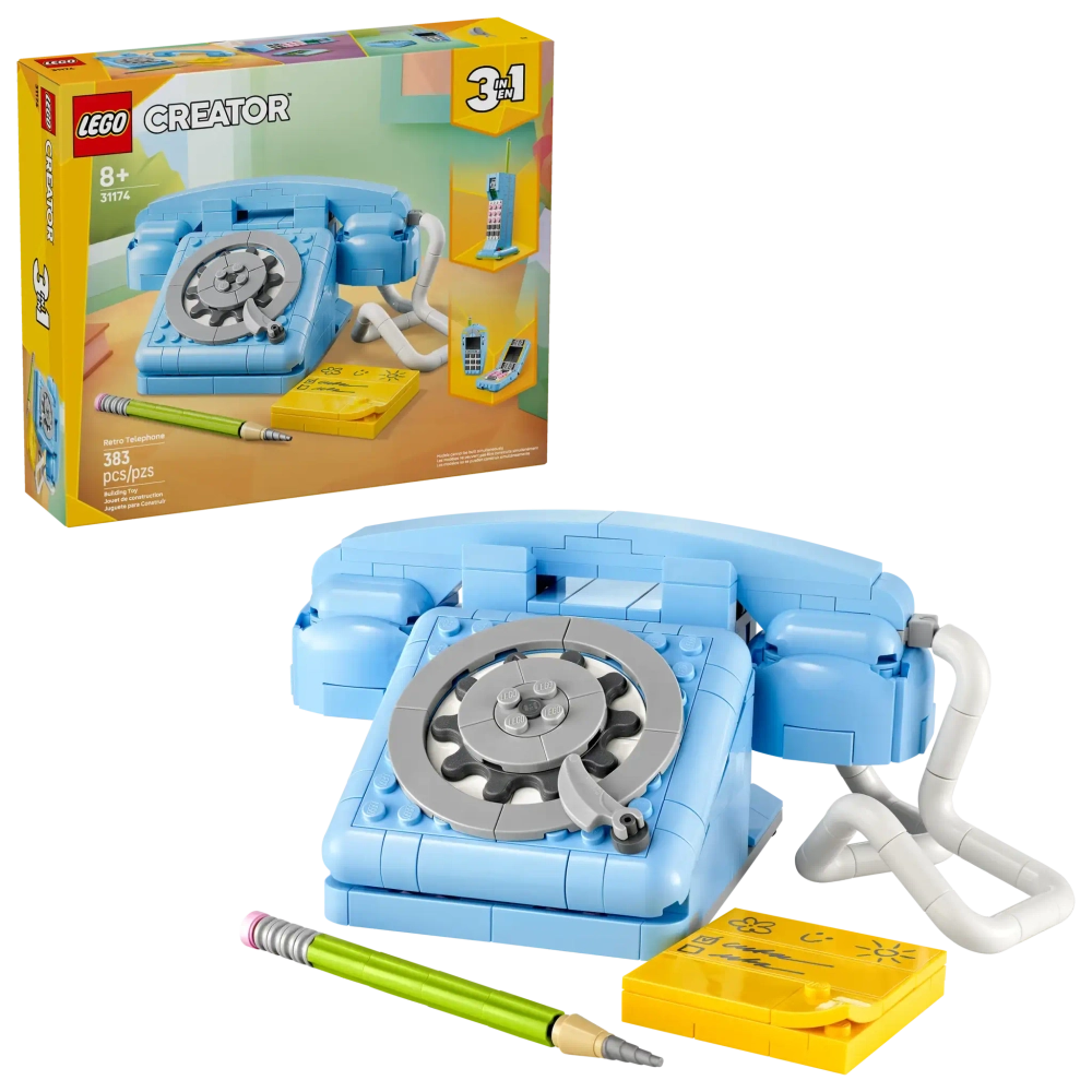 Конструктор LEGO Creator 3in1 31174 Ретро телефон