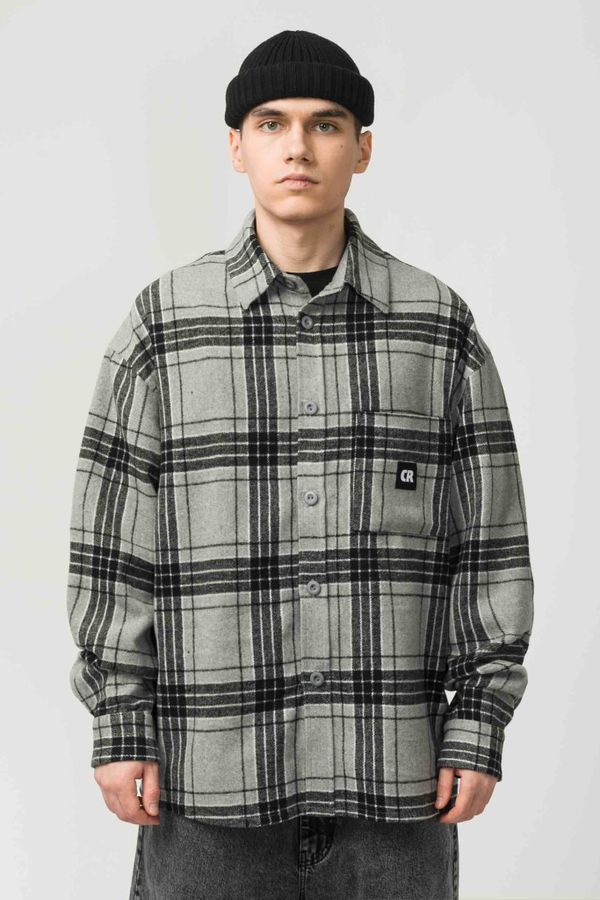 Рубашка Harbor Wide Серый/Черный/Белый - фото 4