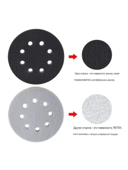 Защитный диск (прокладка) для шлифовальной подошвы 125