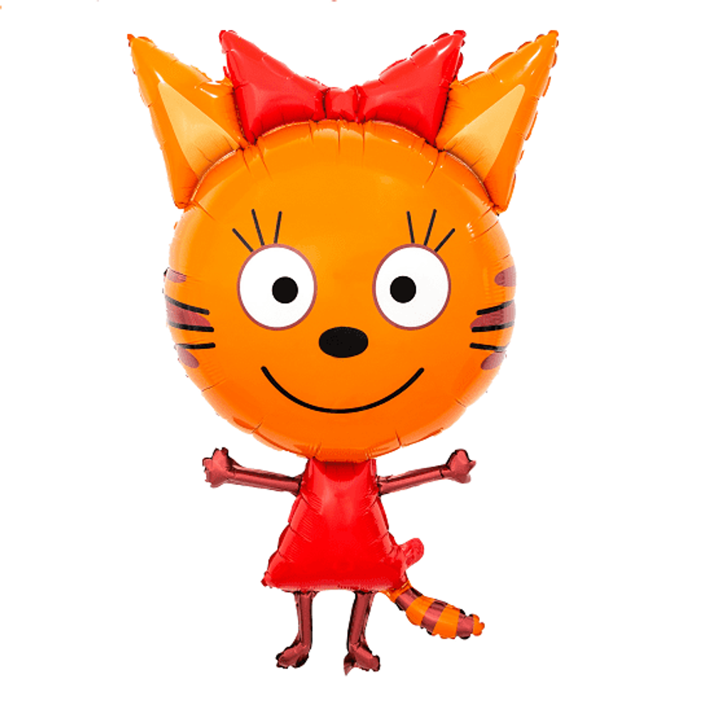 К Фигура, Три Кота, Карамелька, 34"/86 см (надутый гелием)