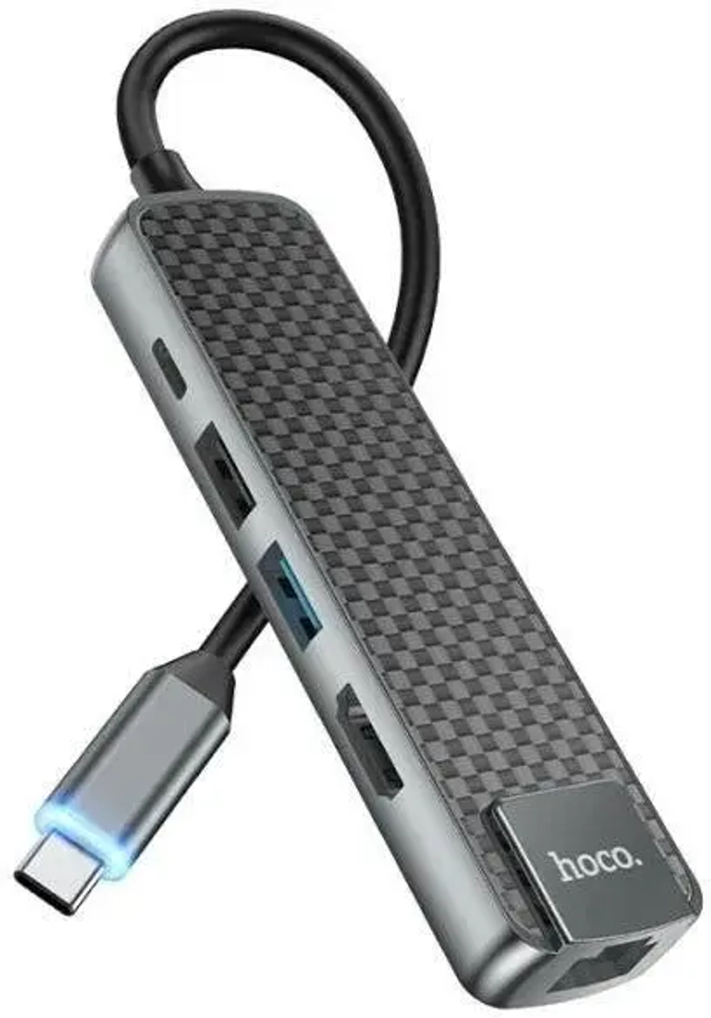 USB-C Hub для MacBook 5-в-1, Hoco HB23