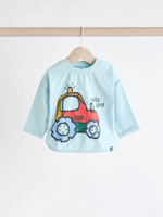 Лонгслив и легинсы в комплекте для малышей Next N22-634, Голубой, Синий