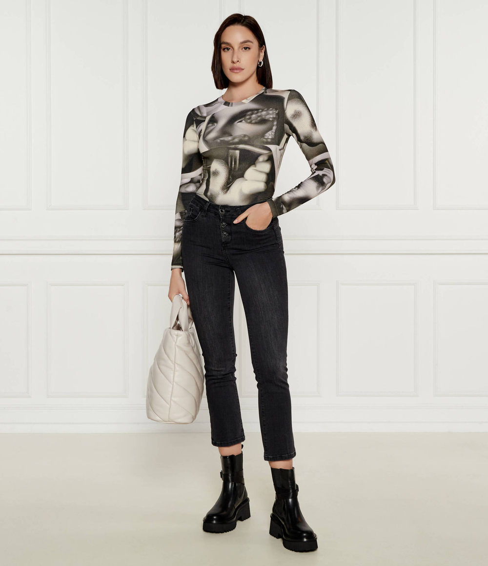 Блузка Surrealismo Desigual - серый(24WWTK49)