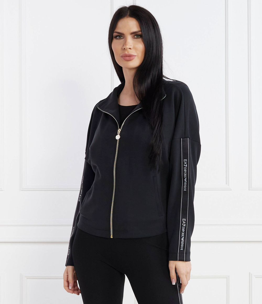 Худи EA7 - черный(3DTM24 TJDCZ)