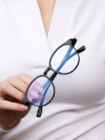 Очки для компьютера имиджевые защитные прозрачные нулевки