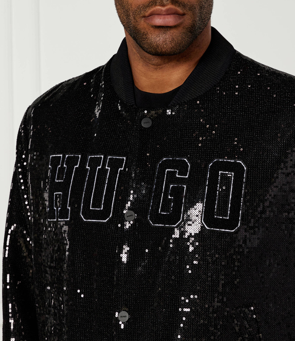 Куртка бомбер Bailey2441 HUGO - черный(50522255)