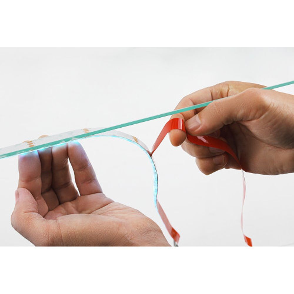 Двухсторонняя монтажная лента СИЛА SDST-1215TR сверхпрочная пеноакриловая 12 мм х 1,5м прозрачная