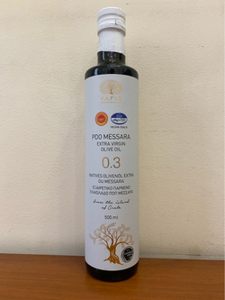 Оливковое масло нерафинированное VAFIS 0.3 Extra Virgin от NIKITAKIS в стекл. бут. 500 мл, Греция