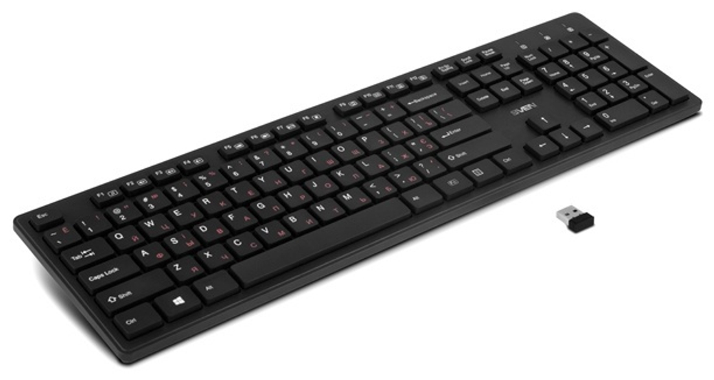 Клавиатура SVEN KB-E5800W черный