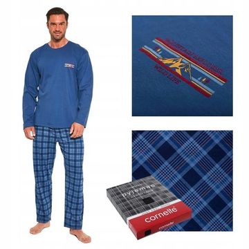 Пижама мужская с длинным рукавом Cornette 124/179