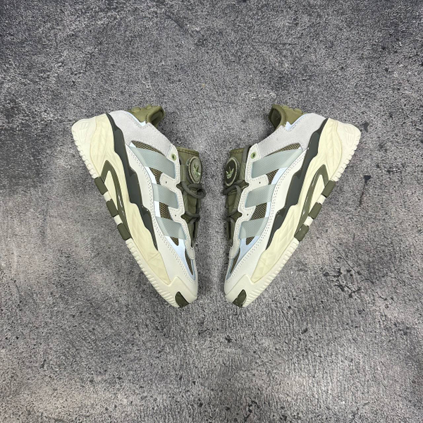 Кроссовки Adidas Niteball cream white/khaki