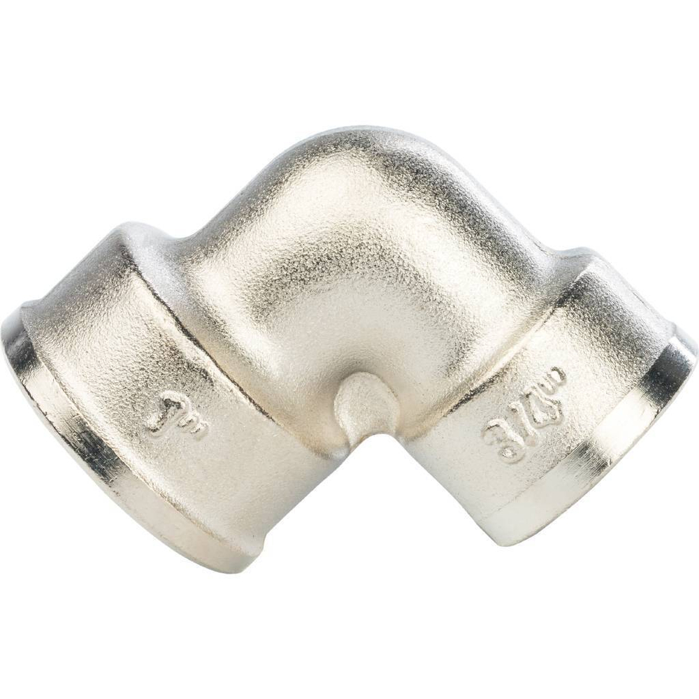 Угольник STOUT переходной никелированный 1"x3/4" ВР/ВР