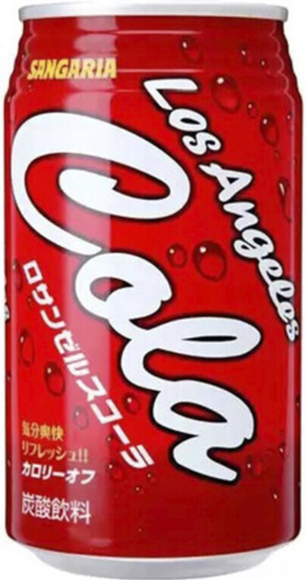Газированный Напиток Сангария Лос Анджелес Кола / Sangaria Los Angeles Cola 0.35л - 24шт