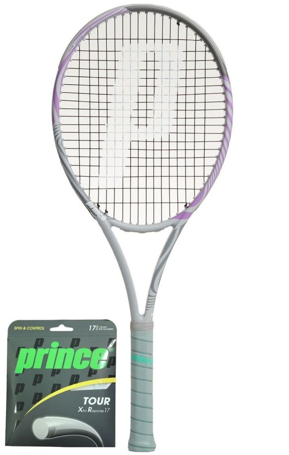 Теннисная ракетка Prince Textreme ATS Ripcord 100 265 + Струны + Натяжка