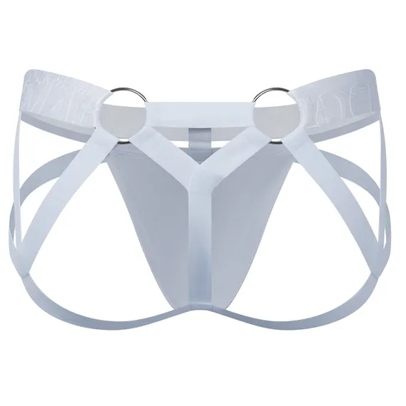 Мужские трусы джоки белые JOCKMAIL JM4062-1