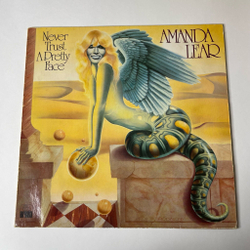 Винтажная виниловая пластинка LP Amanda Lear Never Trust A Pretty Face (Germany 1979)