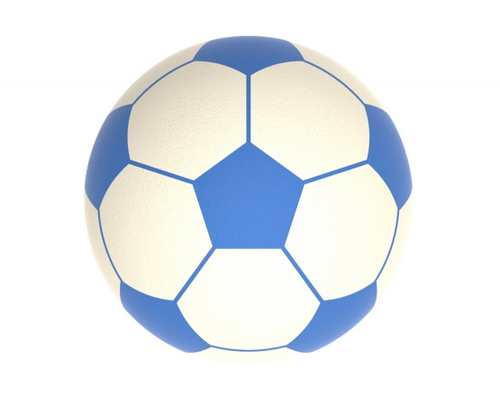 Резиновая фигура «Футбольный мяч»