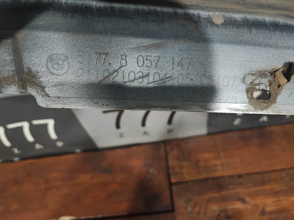 Накладка порога левого BMW 3-Series (F34) GT 13-20 Б/У Оригинал 51778057147