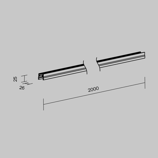 Профиль Outdoor O-TR001-P-W2M