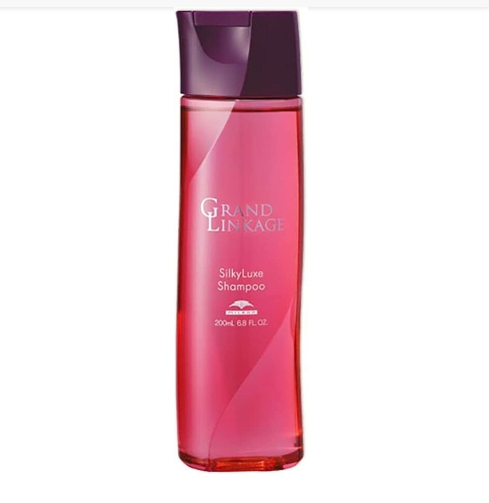 Milbon Grand Linkage Silky Luxe Shampoo - шампунь для поддержки цвета мягких волос