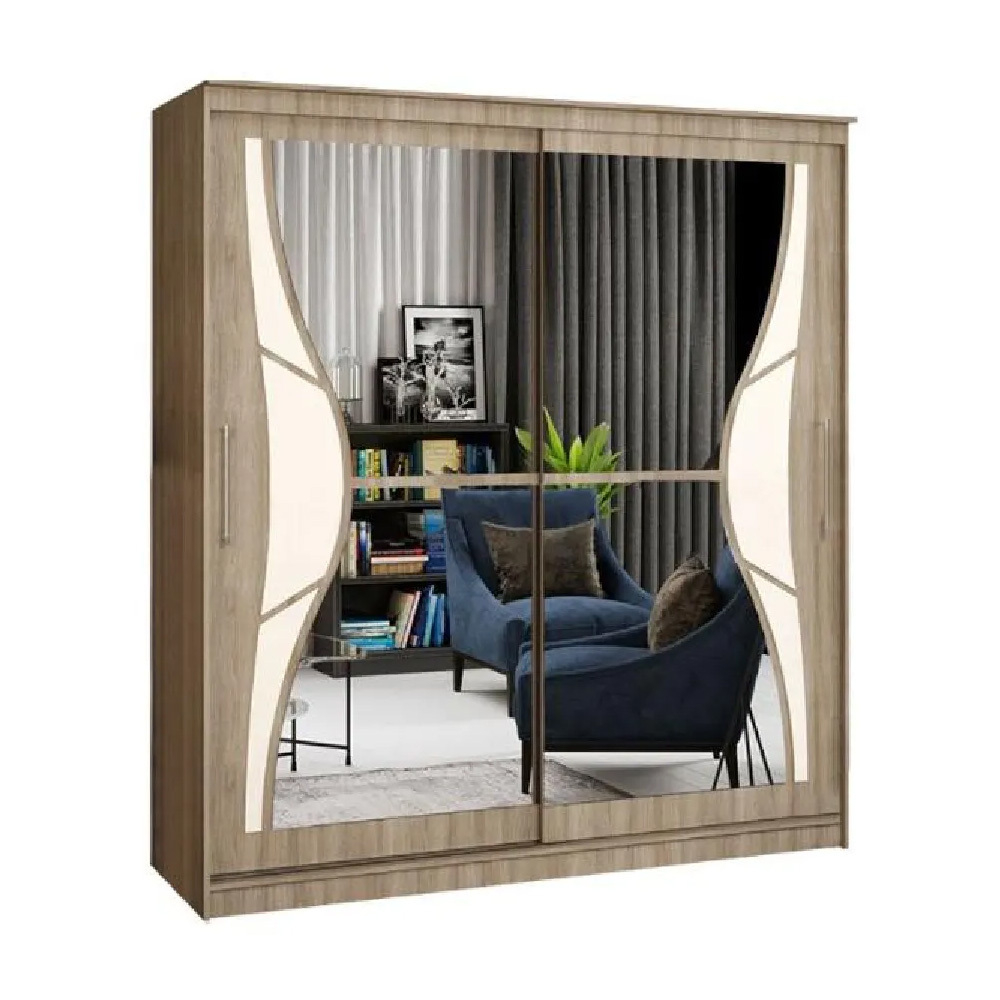 Шкаф-купе Элегант №1 1,7 Ясень шимо темный