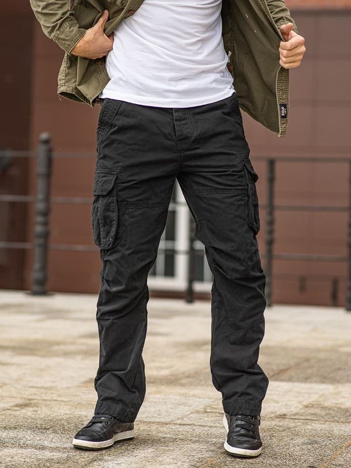 Брюки M65 Cargo (черные)