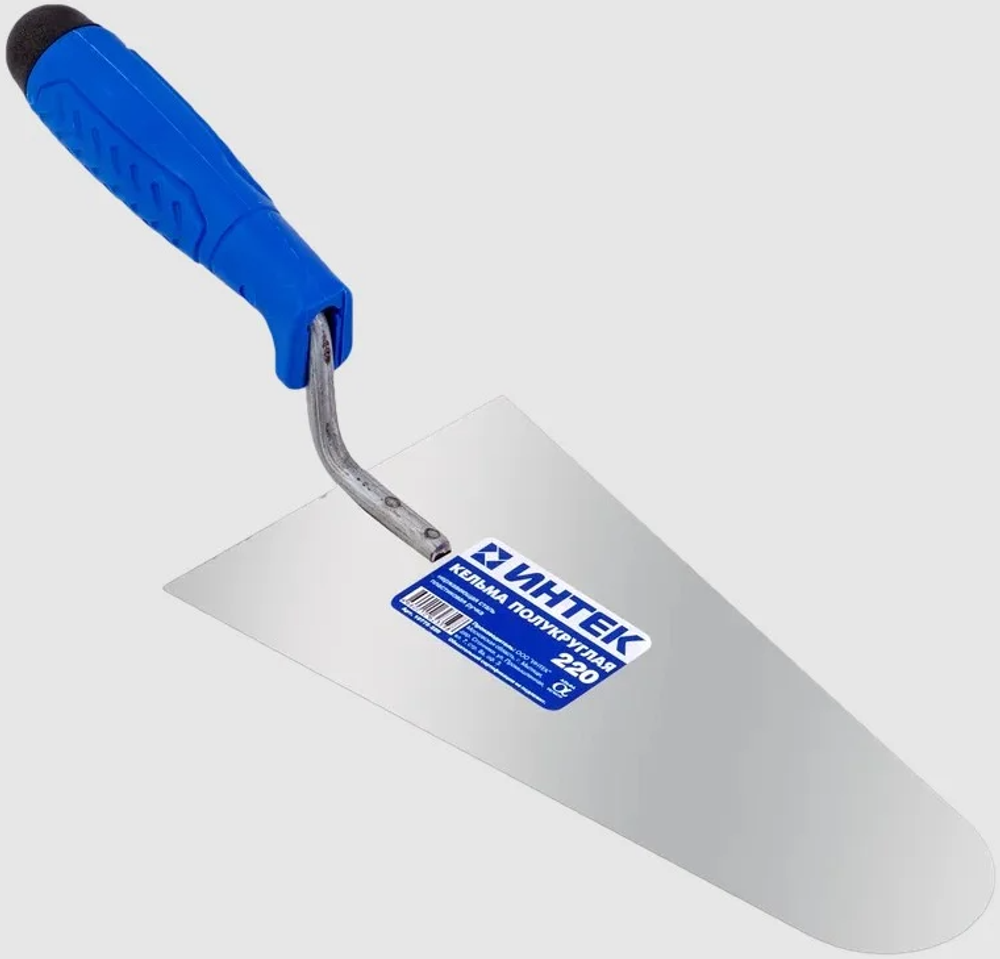 Кельма Интек полукруг 220мм из нерж.стали Кельма Интек полукруг 220мм из нерж.стали