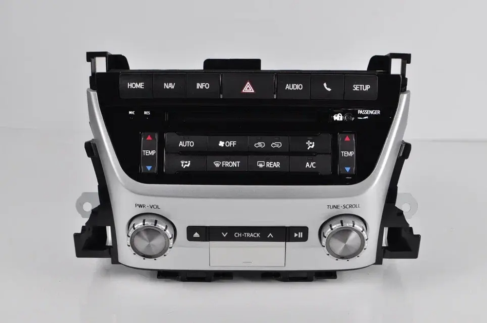 Магнитола для Toyota Land Cruiser 200 2015-2021 (с JBL и 360) - Carmedia DAFT-2769-S10 монитор 12.3" на Android 10, 6/128Гб, CarPlay, 4G SIM-слот