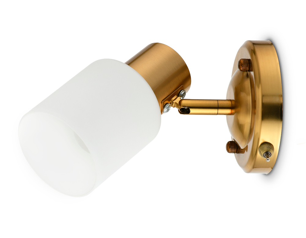 TR3967 BS/FR латунь/белый матовый  E27 max 40W 140*80*194