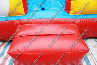 Детский надувной батут-горка "Зайка" 8*5*6 м