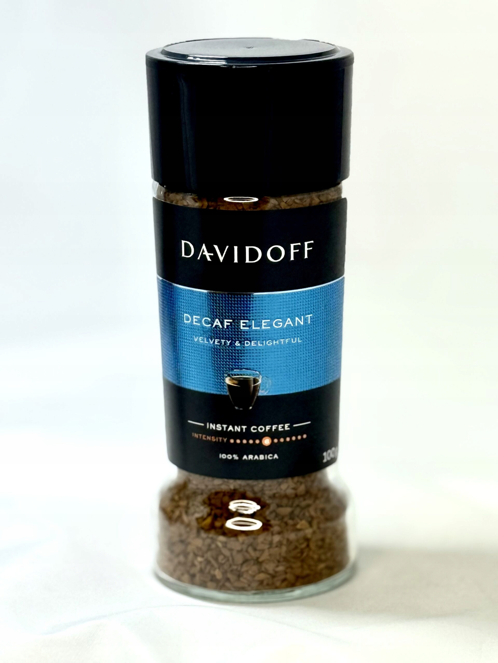 Кофе растворимый Davidoff Decaf Elegant, 100 г стеклянная банка (Давидоф)
