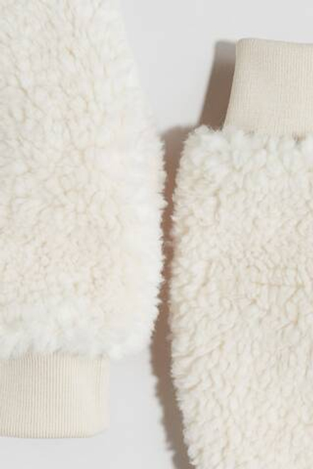 H&M Варежки, светло-бежевый