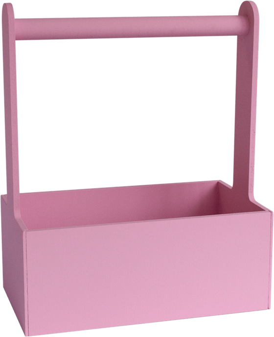 Ящик с круглой ручкой средний модель 2 (сакура)