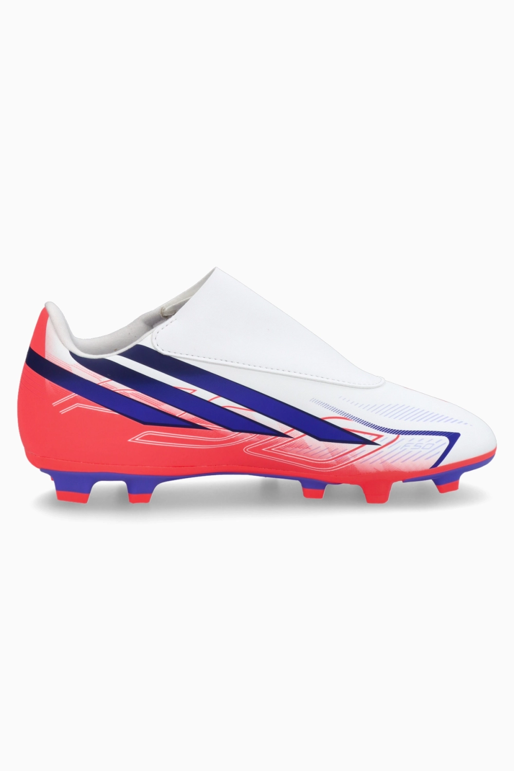 Бутсы adidas F50 Club Hyperfast Velcro FG/MG Junior - белый
