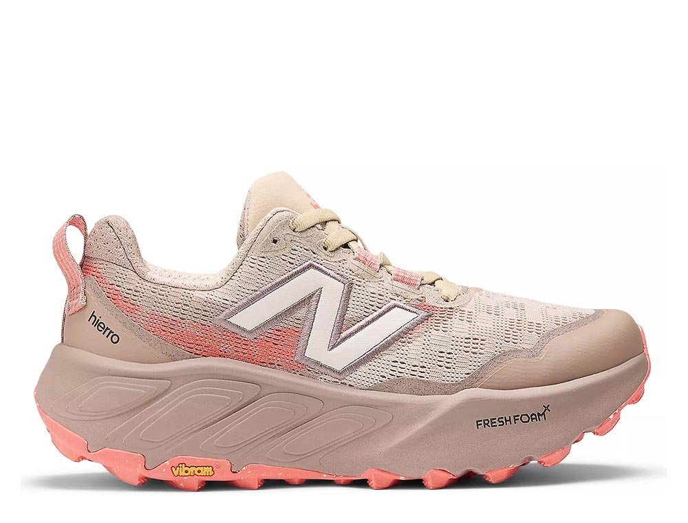 Кроссовки для бега женские New Balance Fresh Foam X Hierro v9 W Розово-Коралловые