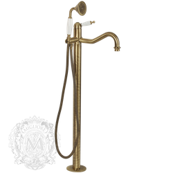 Смеситель для ванны напольный Migliore Oxford ML.OXF-6360 бронза