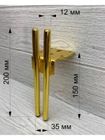 Мебельные ножки металлические под диван кресло тумбу шкаф