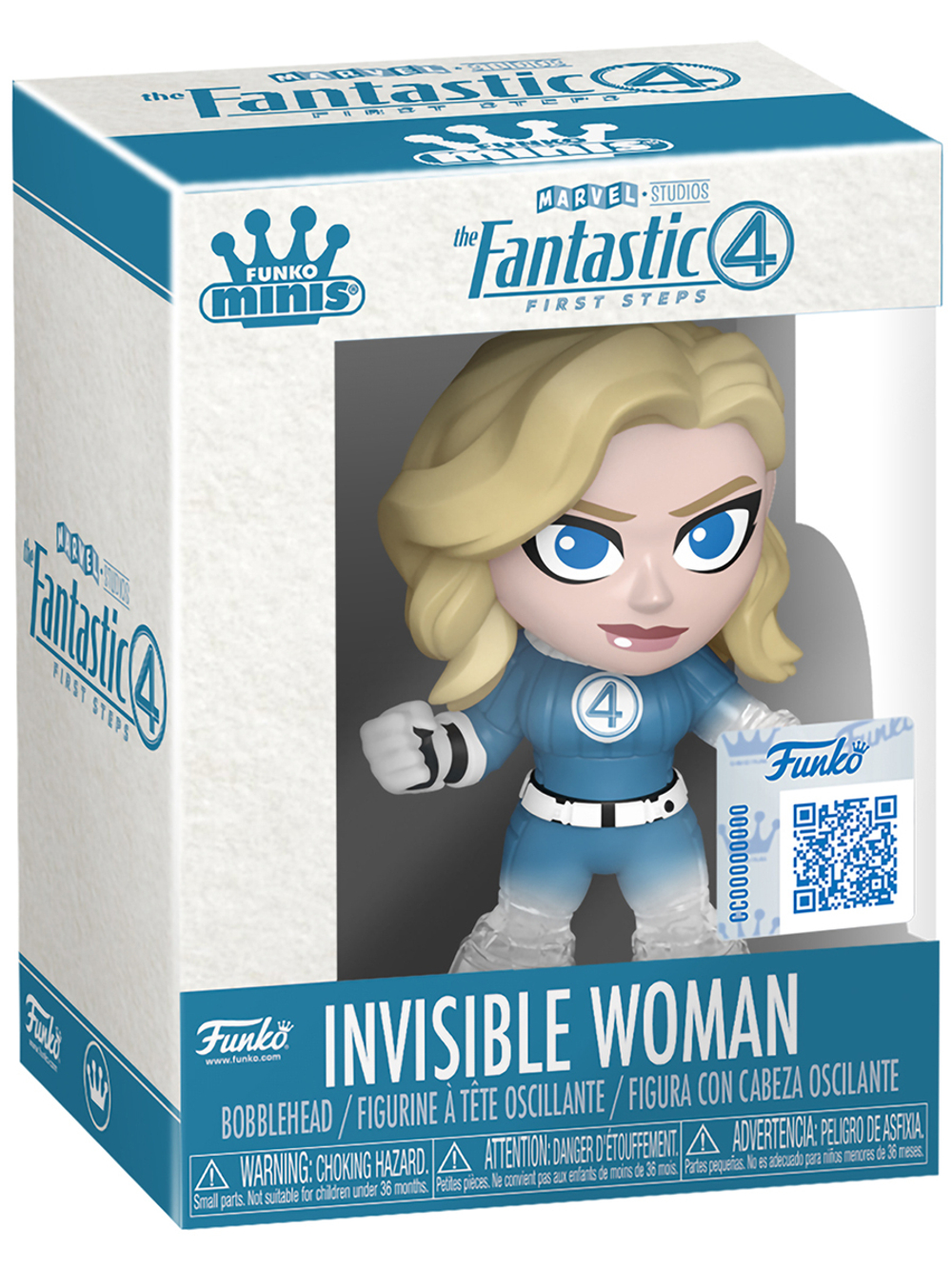 Фигурка Funko Minis Bobble Marvel Fantastic Four FF 1 штука в ассортименте (из 4) (Exc) 87218