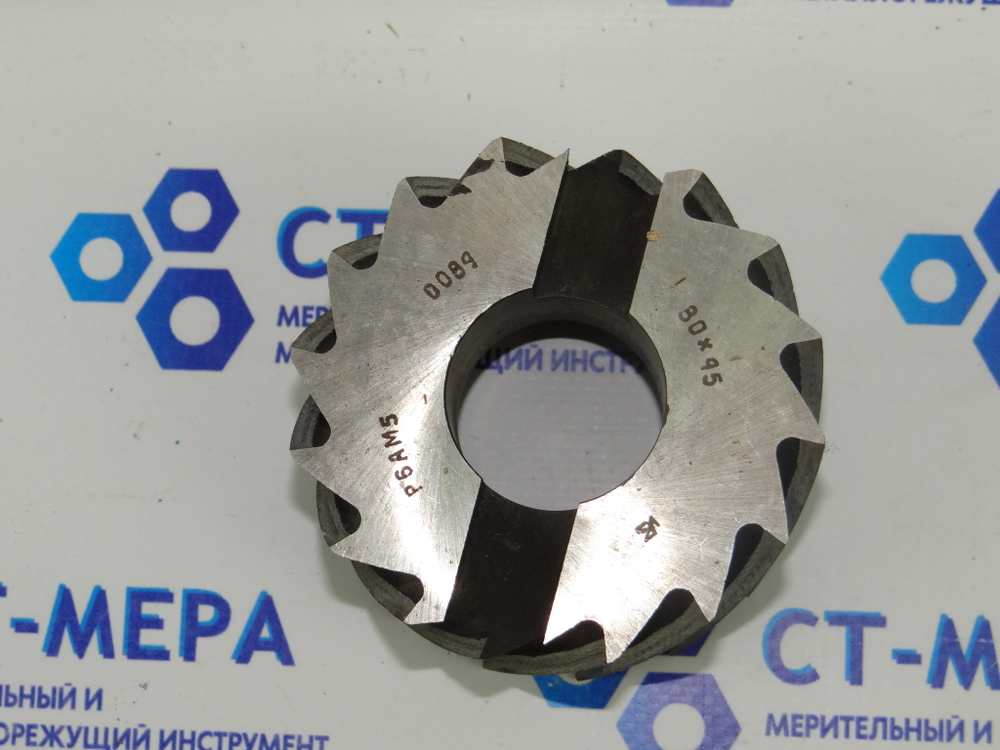 Фреза торцовая насадная 80х45х32 z=16 Р6АМ5 2210-0073 Винницкий ИЗ