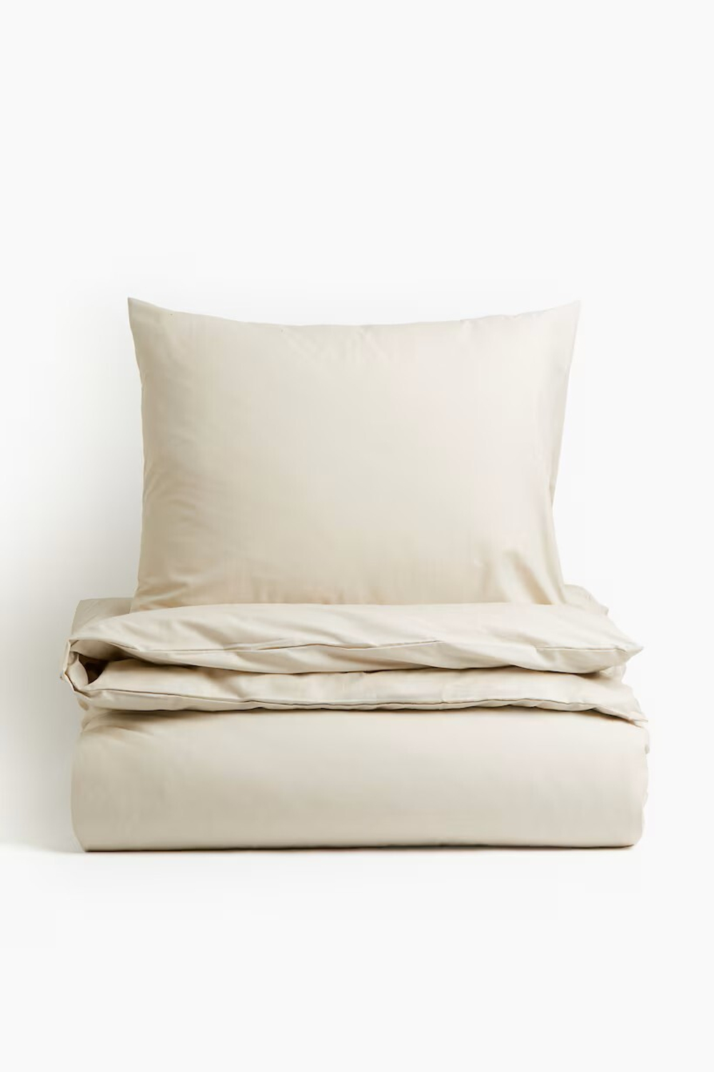 H&M Комплект постельного белья, светло-бежевый