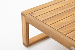 Кофейный стол из акации BOOKA